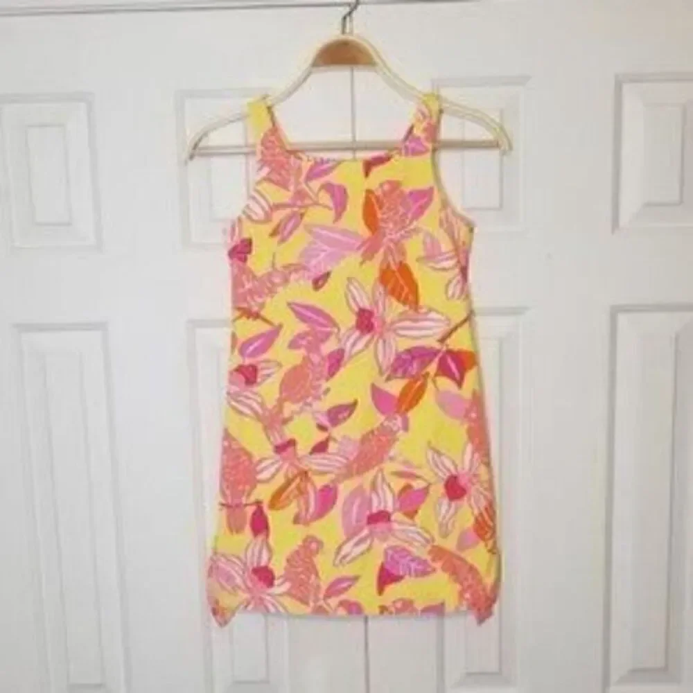 Lilly pulitzer girls' preppy pacific wing shift dress